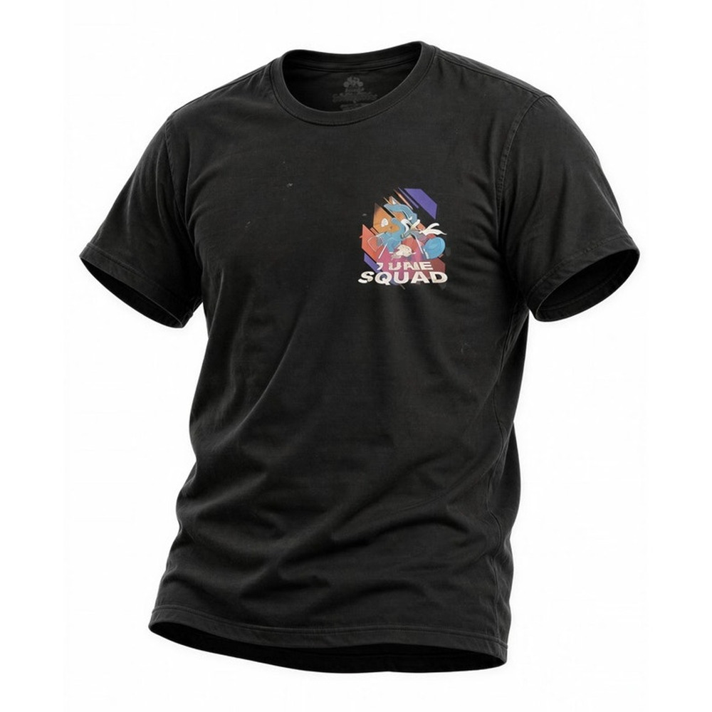 Space Jam A New Legacy T-Shirt Mens Size Large Black Tune‎ Squad Graphic